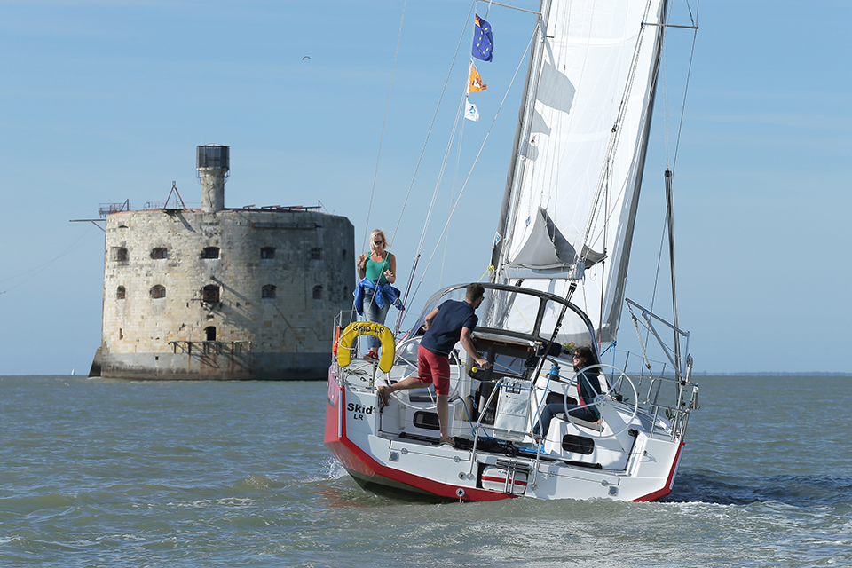 Balade en mer vers le Fort Boyard