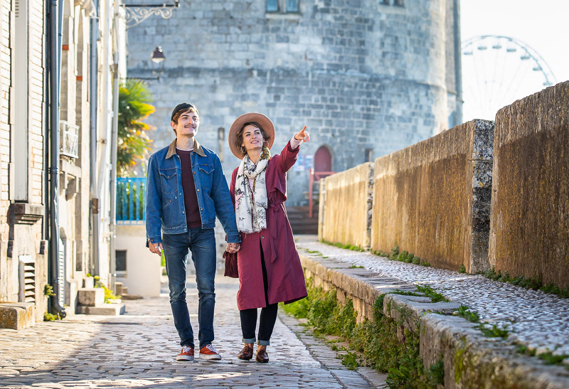 Promenade vieille ville La Rochelle