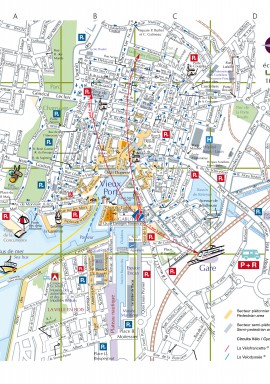 la rochelle carte touristique Brochures touristiques et plans La Rochelle Tourisme