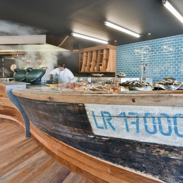 Intérieur La Yole de Chris