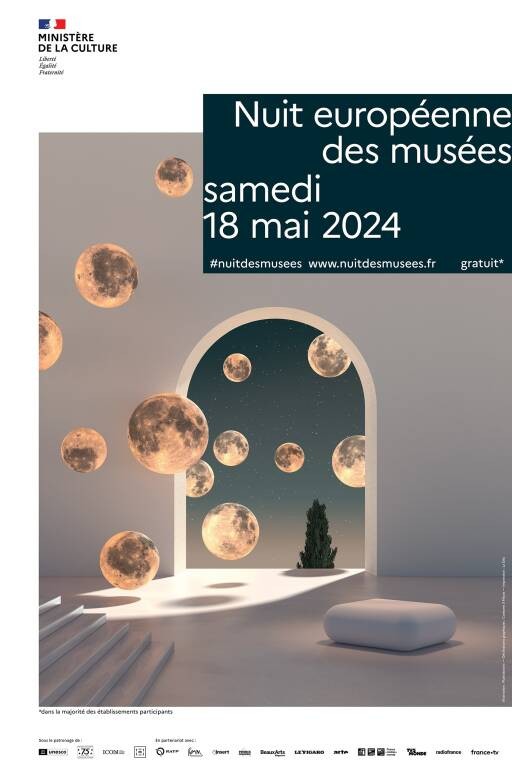 Nuit européenne des musées Du 18 au 19 mai 2024