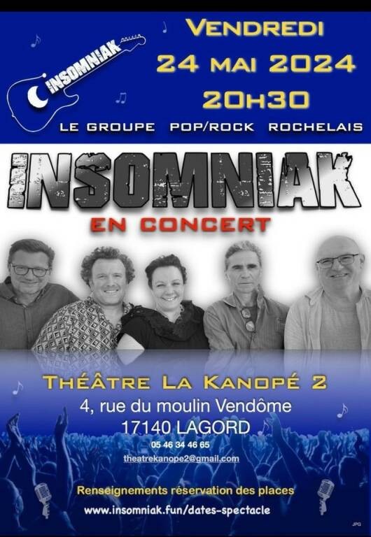 Concert - Insomniak Le 24 mai 2024