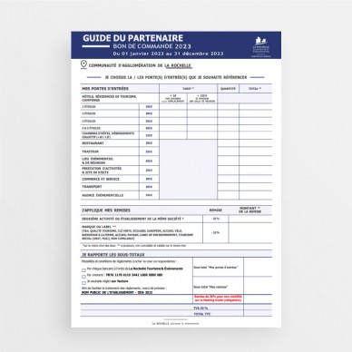 Bon de commande