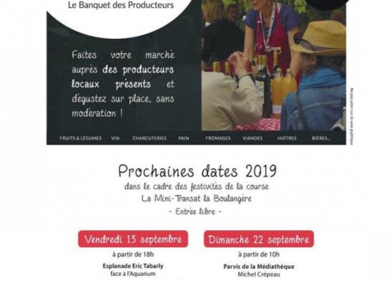 ANIMATION : LE BANQUET DES PRODUCTEURS ANIMATION : LE BANQUET DES PRODUCTEURS
