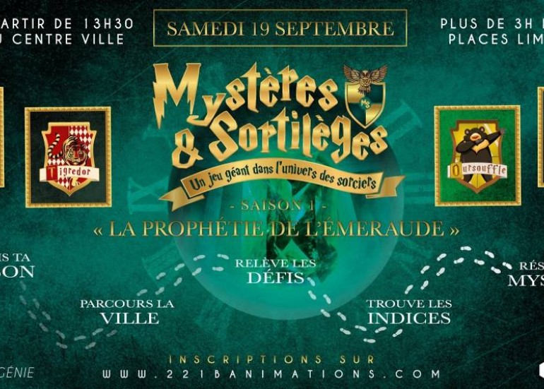 ANIMATION : MYSTÈRES ET SORTILÈGES ANIMATION : MYSTÈRES ET SORTILÈGES