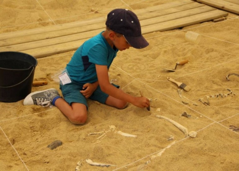 Atelier fouille archéologique