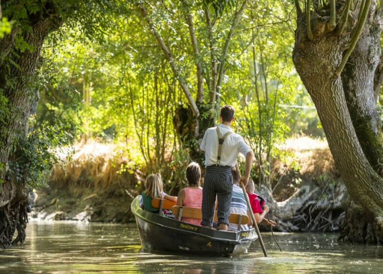 balade en barque Marais Poitevin