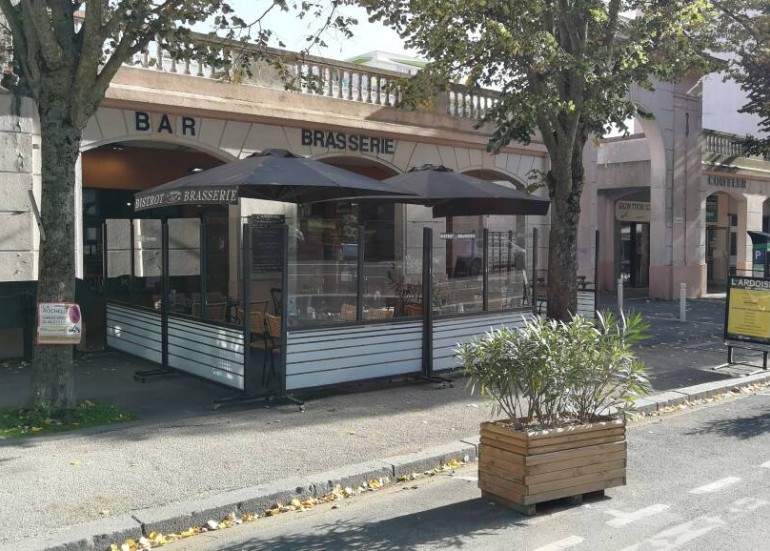 Terrasse en hivers