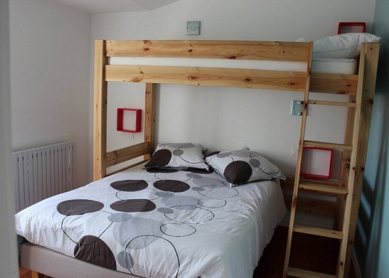 chambre coté jardin