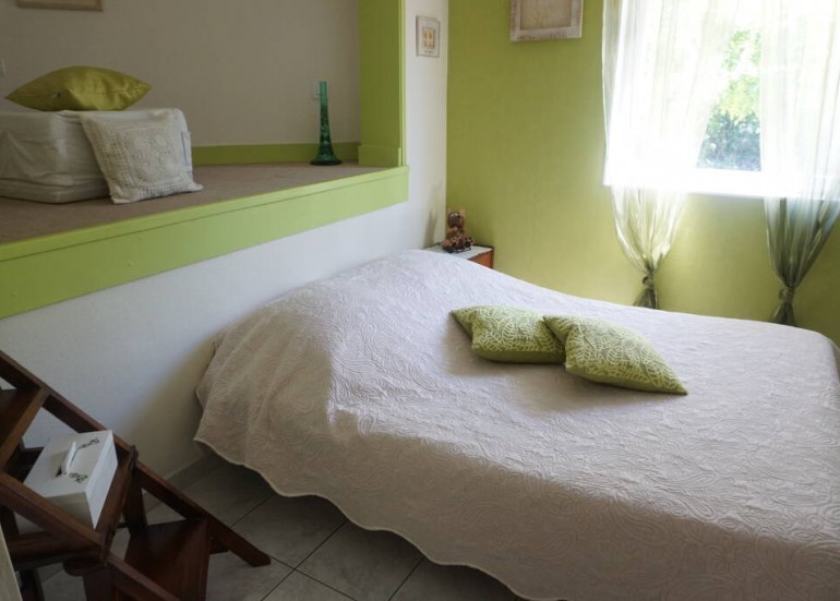 Chambre verte - Les Roches des Sables