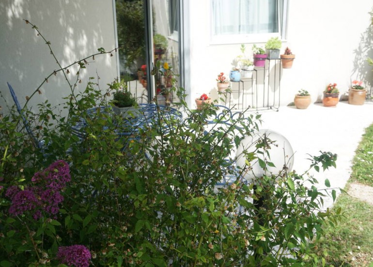 Terrasse fleurie - Les Roches des Sables