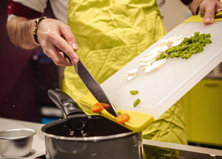 Action en cours atelier gourmand