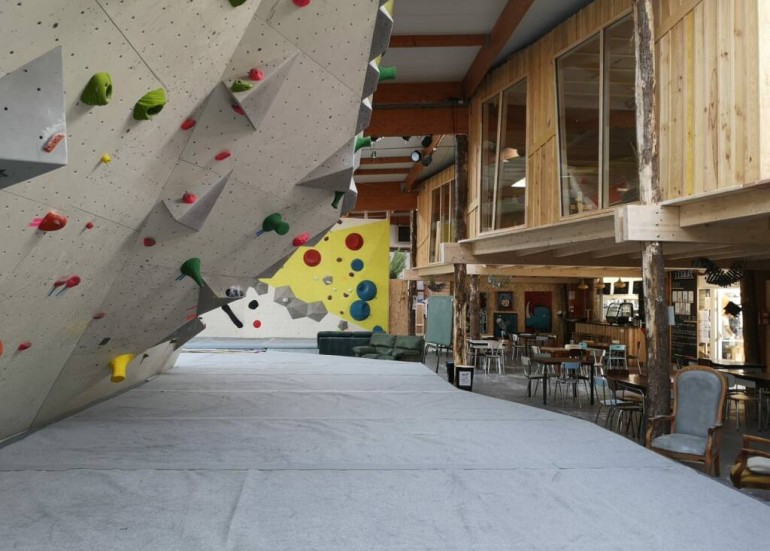 Mur d'escalade