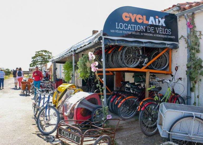 Location de vélos Cyclaix à l'île d'Aix