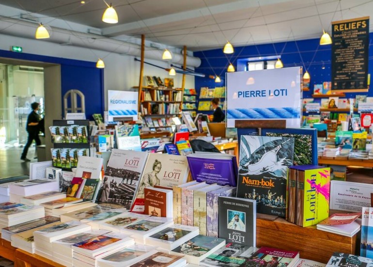 Librairie maritime de la Corderie Royale à Rochefort