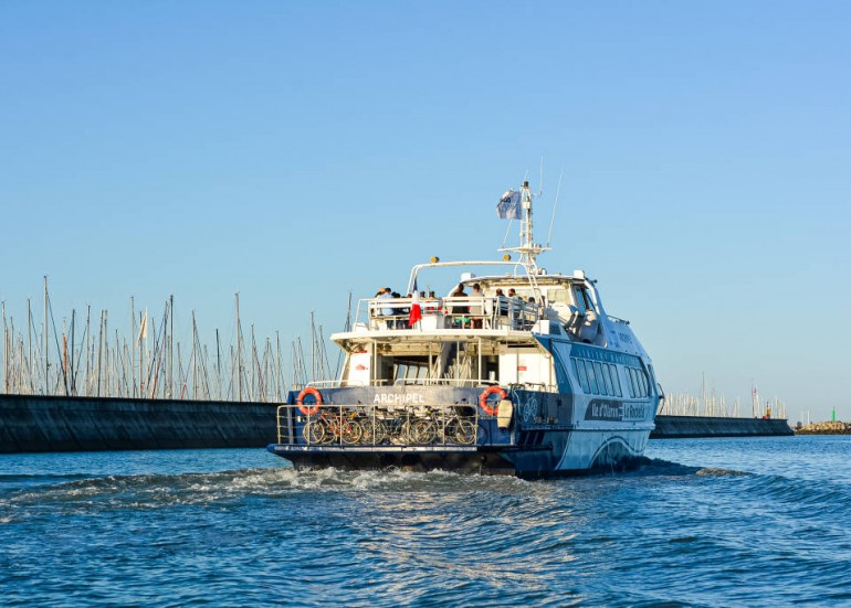 Liaison maritime La Rochelle - île de Ré (Saint-Martin) - Compagnie Interîles_La Rochelle
