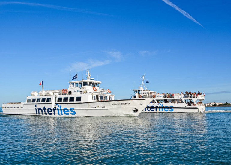 Liaison maritime La Rochelle - île de Ré (Saint-Martin) - Compagnie Interîles_La Rochelle