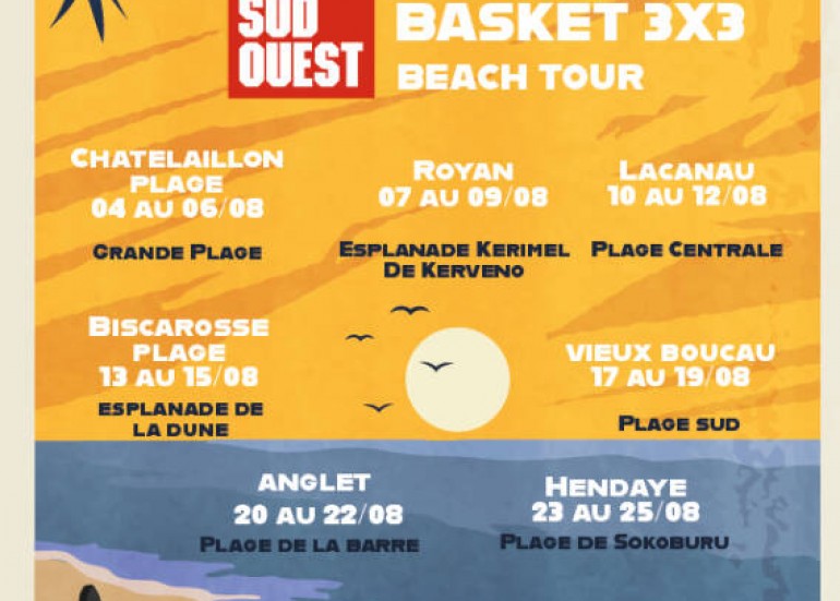 Basket 3x3 - Beach Tour