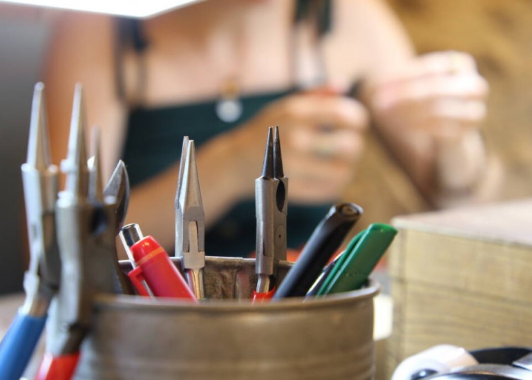 Boutique de bijoux artisanaux - Retour de Plage La Rochelle