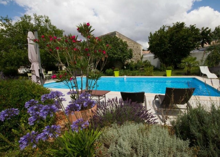 Jardin et piscine
