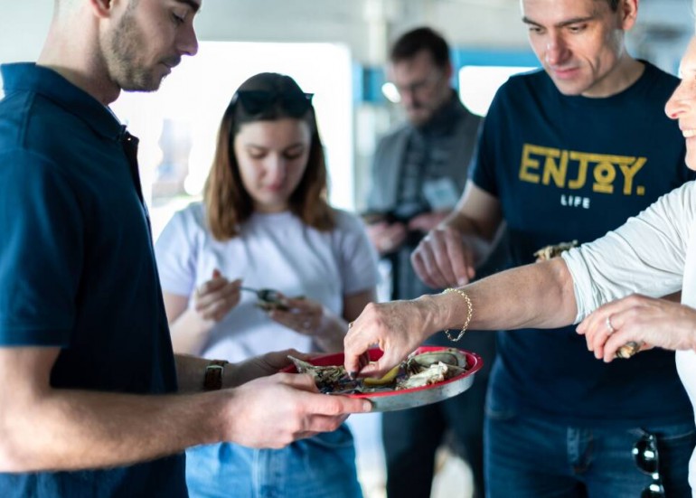 Dégustation d'huitres La Rochelle