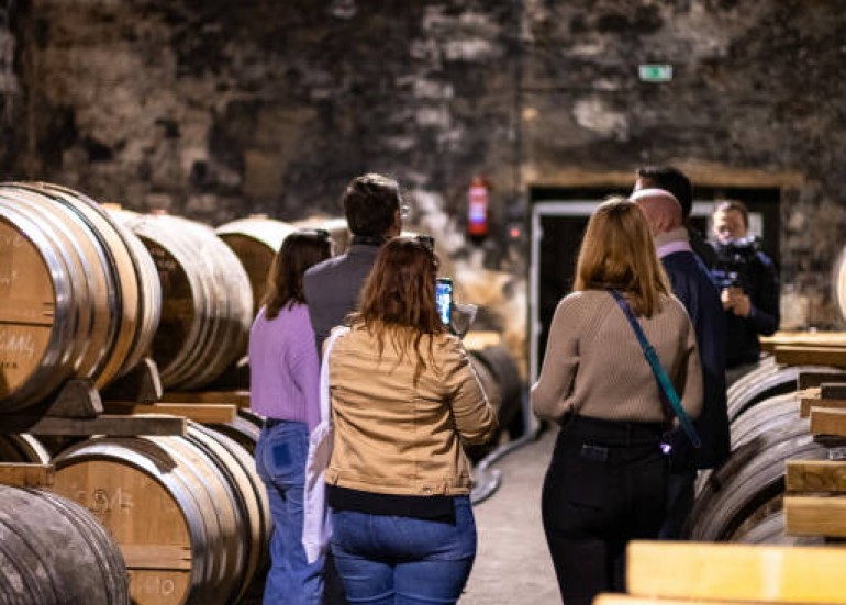 Visite de cave de Cognac à côté de La Rochelle