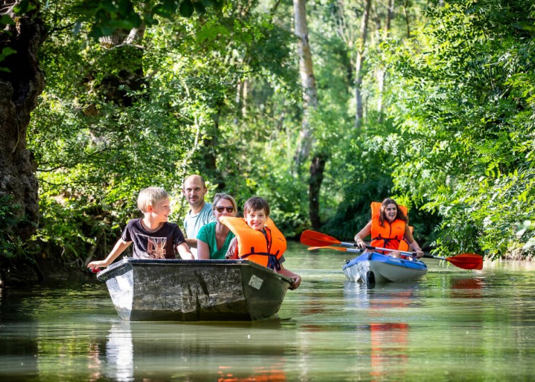 Balade en barque Marais poitevin