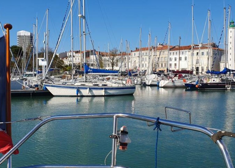 vue vieux port de La Rochelle