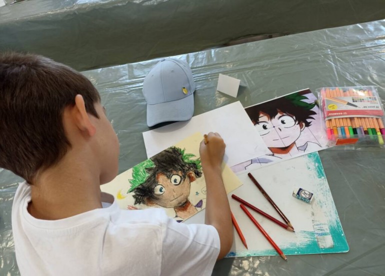 Beausejour atelier enfant manga