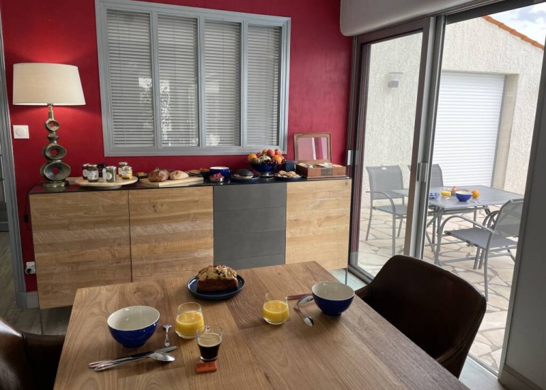 Chambres d'hôtes 9 personnes - Les Pertuis Rochelais