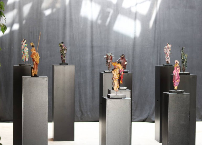 maryline gregorutti-ensemble sculptures