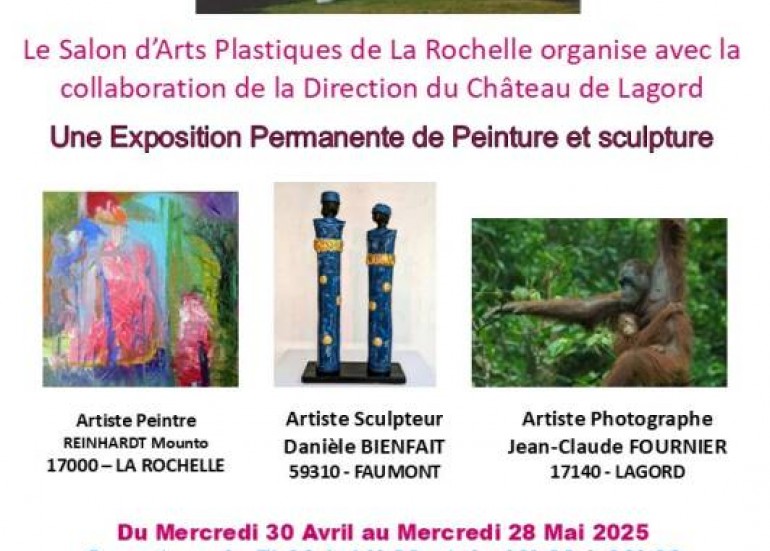 Exposition - Peinture et Sculpture_Lagord