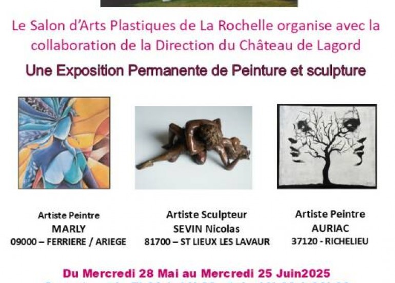 Exposition - Peinture et Sculpture_Lagord