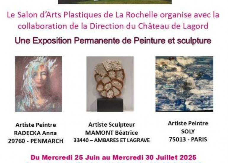 Exposition - Peinture et Sculpture_Lagord