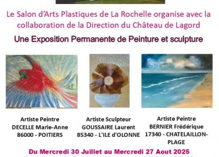 Exposition - Peinture et Sculpture_Lagord