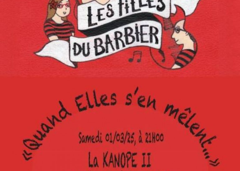Spectacle - Les filles du barbier - Quand elles s'en mêlent..._Lagord