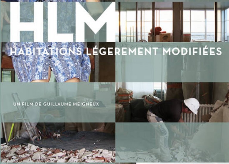 Projection - HLM, habitations légèrement modifiées - Tour Bois-le-Prêtre_La Rochelle