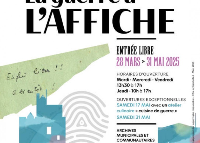 Exposition - La guerre à l’affiche : le quotidien des Rochelais, 39-45_La Rochelle