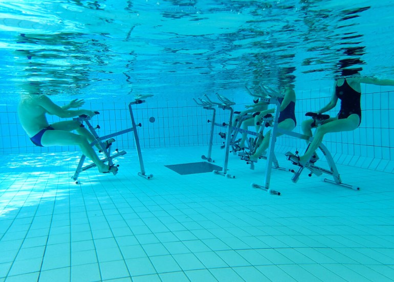 Aqua bike, aquagym et dérivés_Châtelaillon-Plage