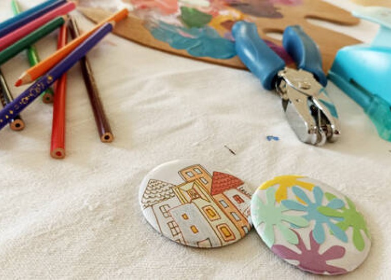 Atelier fabrique ton badge_Châtelaillon-Plage