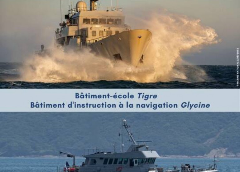 Animation - Escale des bâtiments Tigre, Glycine et Eglantine_La Rochelle