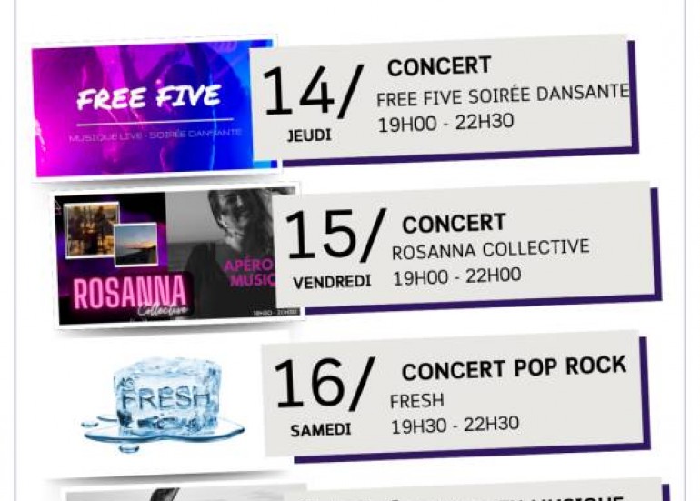Programme 11 au 17 août