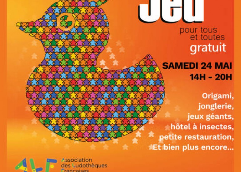 Affiche Fête mondiale du Jeu 2025
