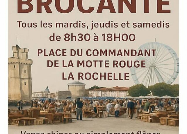 Marché - La Grande Brocante_La Rochelle