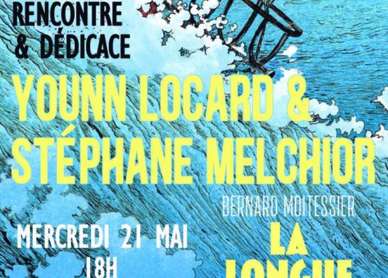 Rencontre et dédicace BD "La longue route" avec Younn Locard et Stéphane Melchior