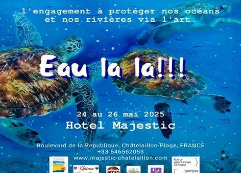 Exposition de peinture "Eau la la !"_Châtelaillon-Plage