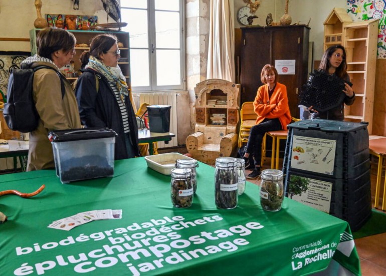 Ateliers compost au centre horticole de La Rochelle