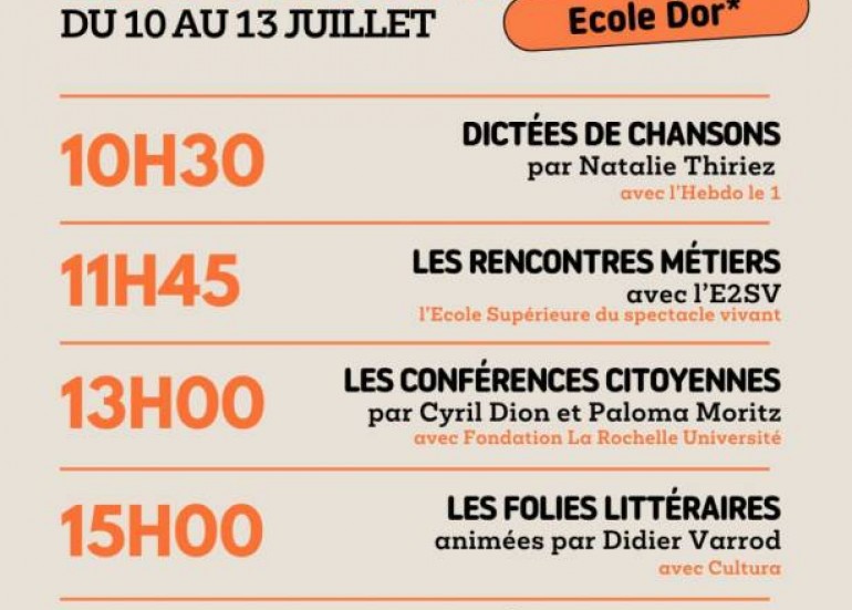 Porgramme école Dor
