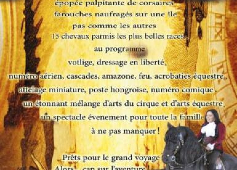 Spectacle équestre - L'Ile aux Chevaux_La Jarne
