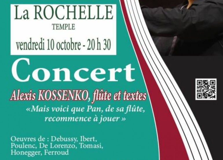 Concert - Récital flûte et poésies - Coréades_La Rochelle